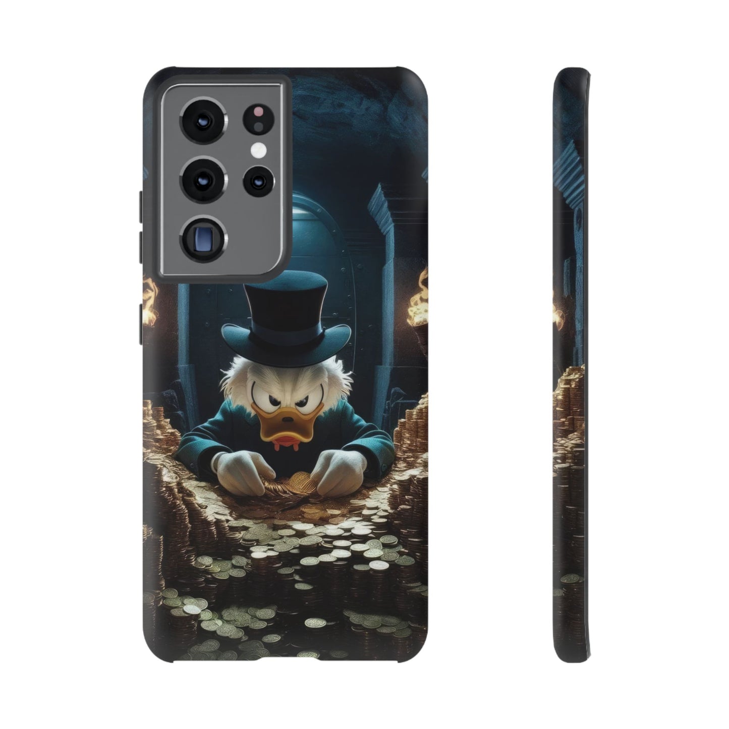 Scrooge McDuck Samsung Phone Case for Cartoon Lovers