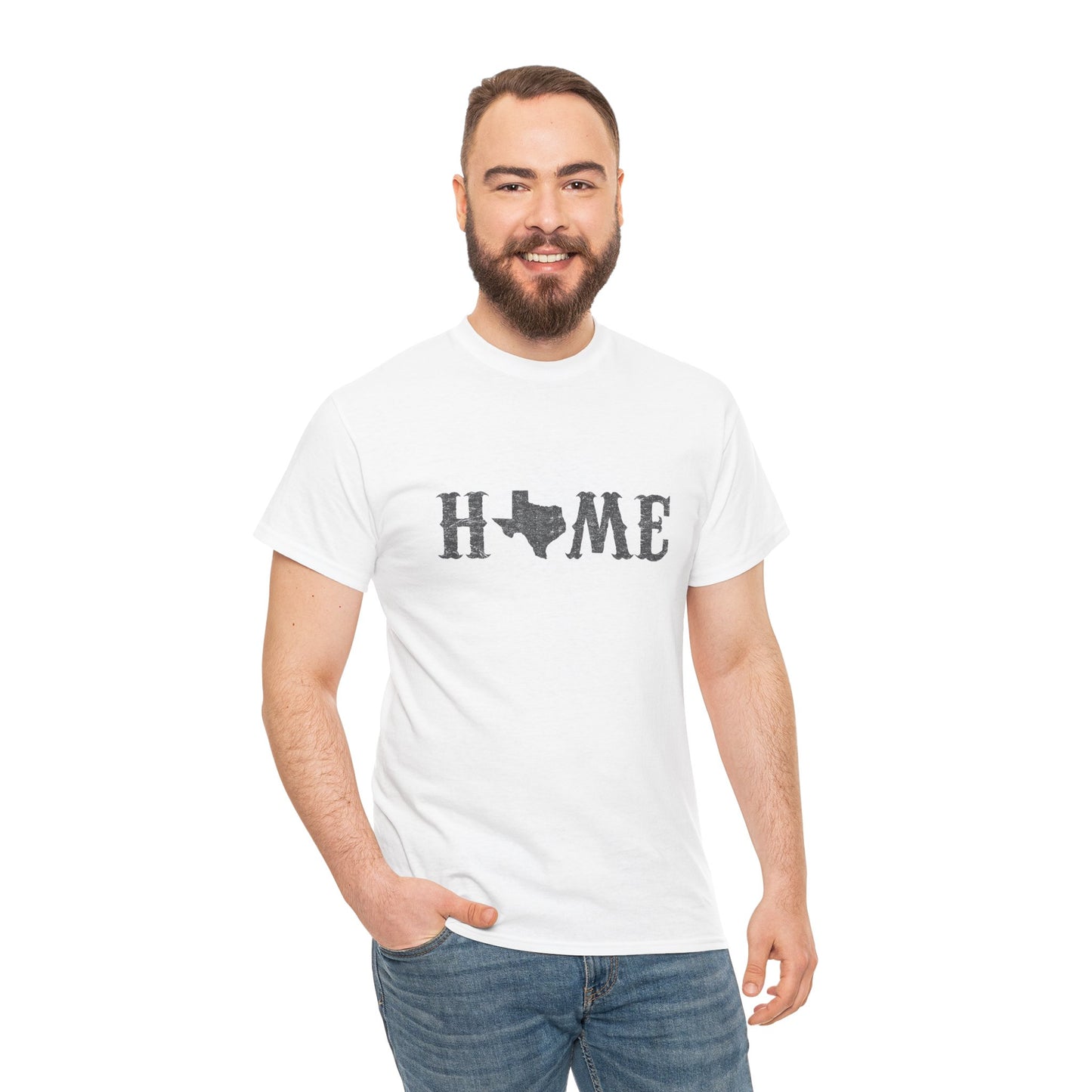 Home State Unisex Heavy Cotton Tee - Texas Pride Shirt