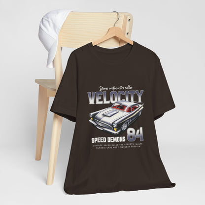 Stories Written In Tire Rubber Velocity Tee
