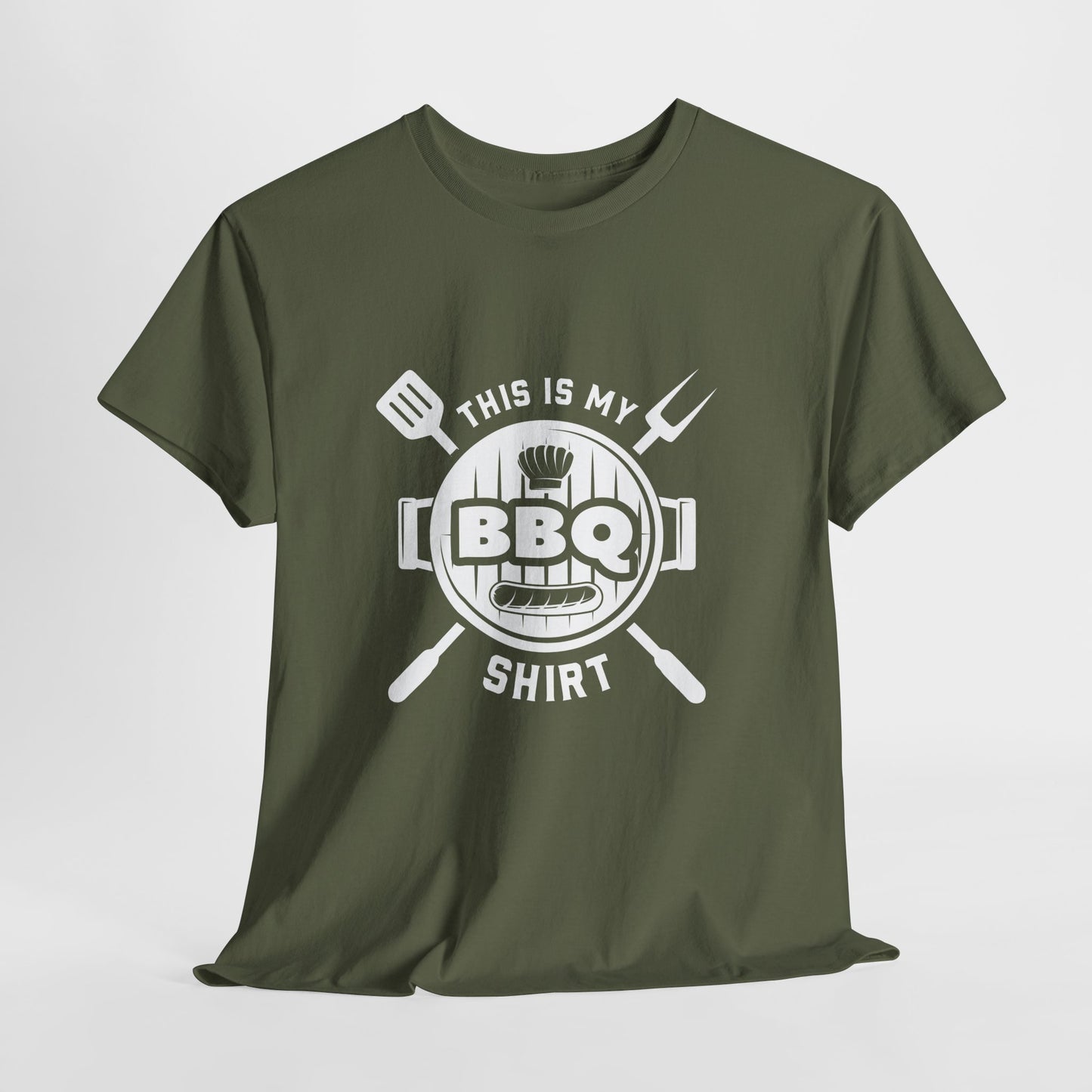 BBQ Lover's Unisex Heavy Cotton Tee - Perfect for Grill Masters