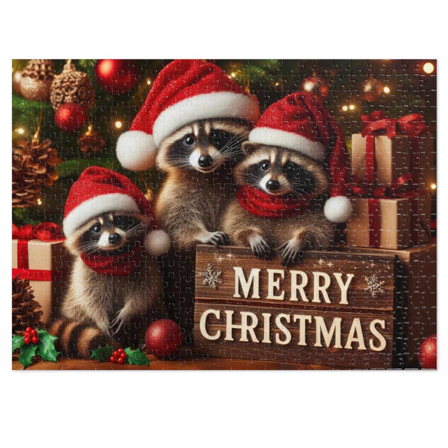 Santa’s Bandits Jigsaw Puzzle (110, 252, 500-Piece)