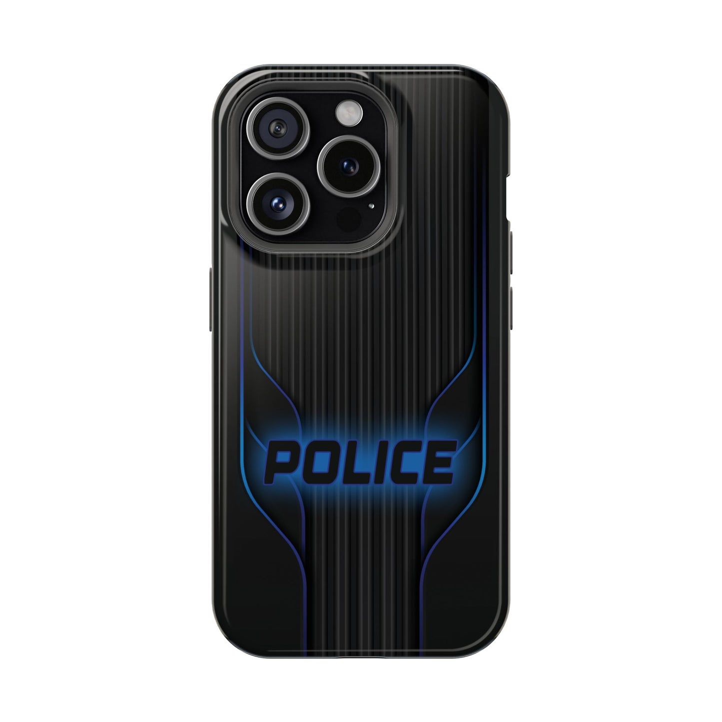 Police Magnetic Phone Cases, Blue Light
