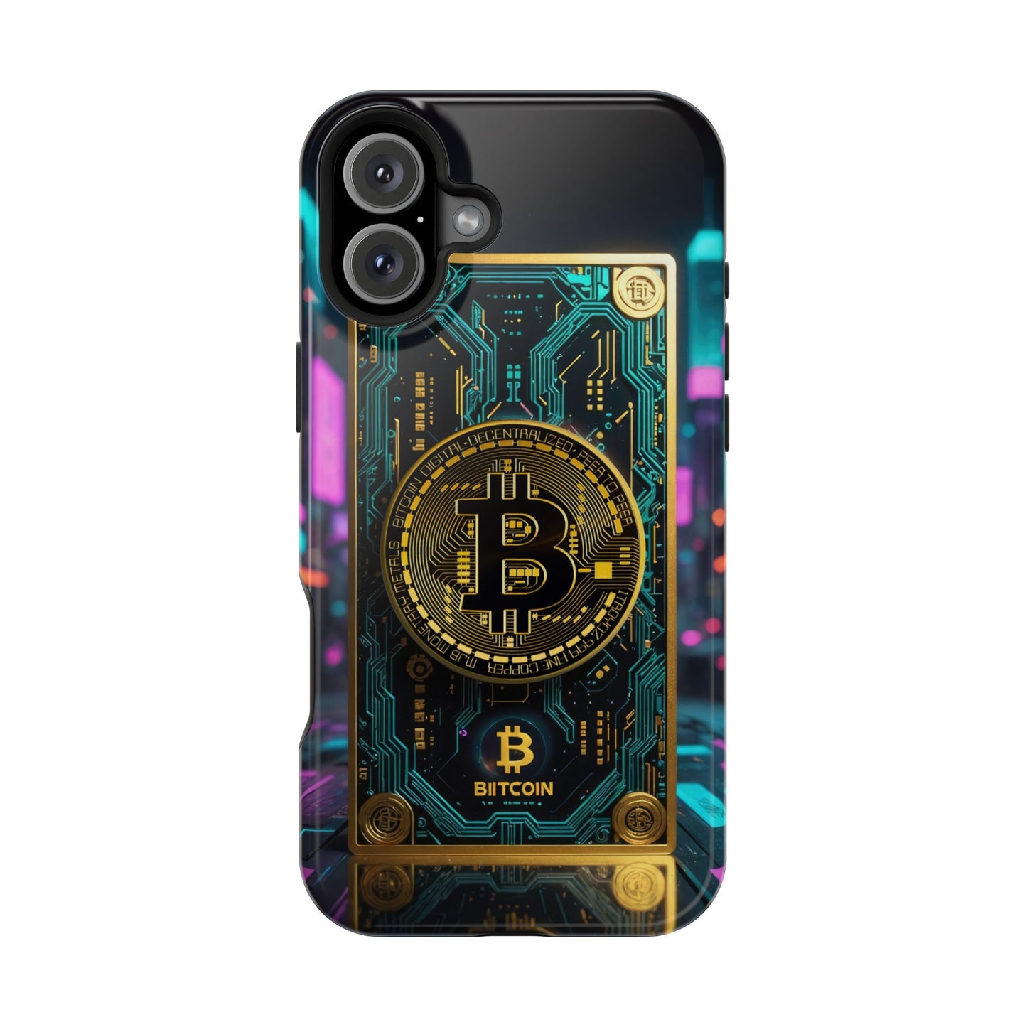 Bitcoin Magnetic Phone Case, Unique Phone Cover