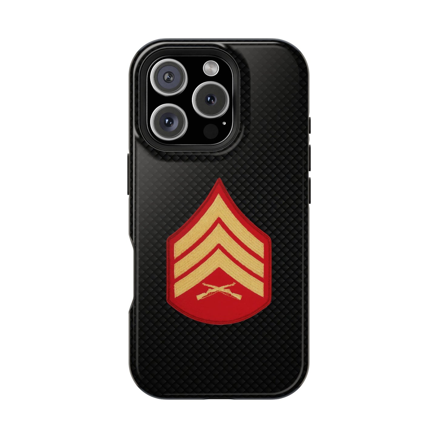 Rank Insignia Impact-Resistant Cases, Sergeant