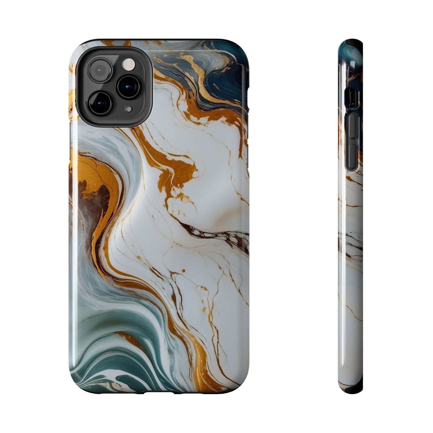Marble Tough iPhone Case, Stylish Protective Case
