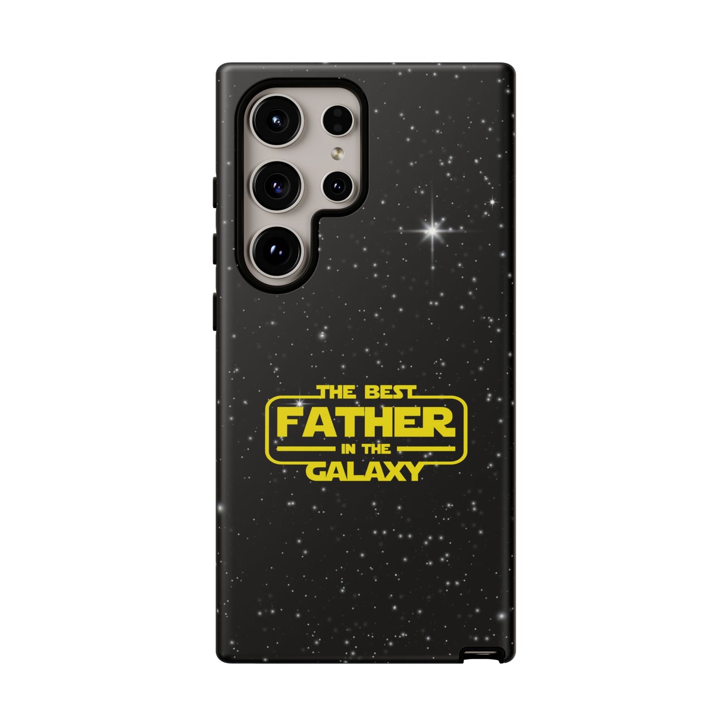 Galaxy-Themed Samsung Tough Case - Perfect Gift for the Best Father