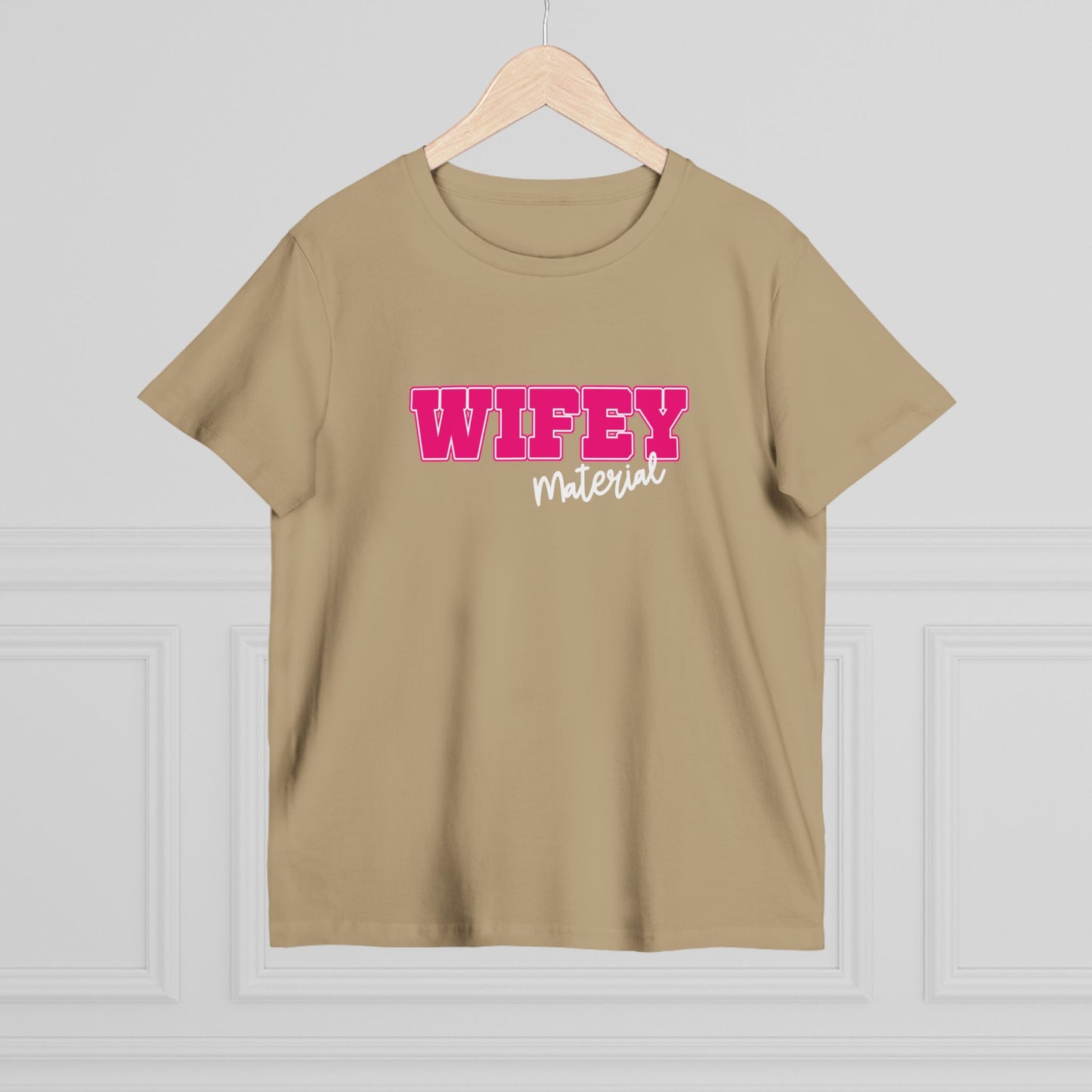 Wifey Material Women’s Maple Tee