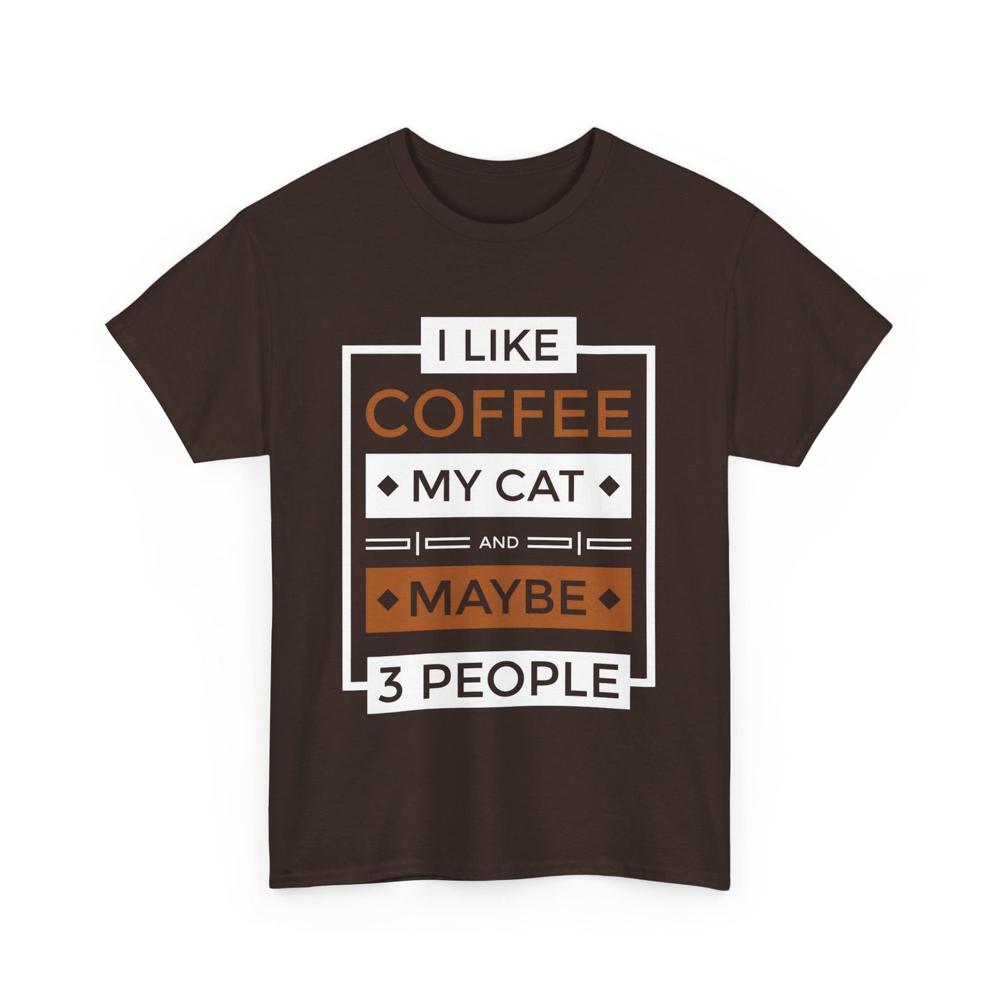 Jakers Coffee Cat Lover T-shirt, Funny Graphic Tee, Gift for Cat Owners, Cat Mom Shirt, Introvert Tee, Gift for Cat Lovers