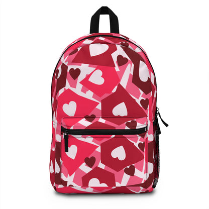 Love in Style: Retro Hearts Backpack