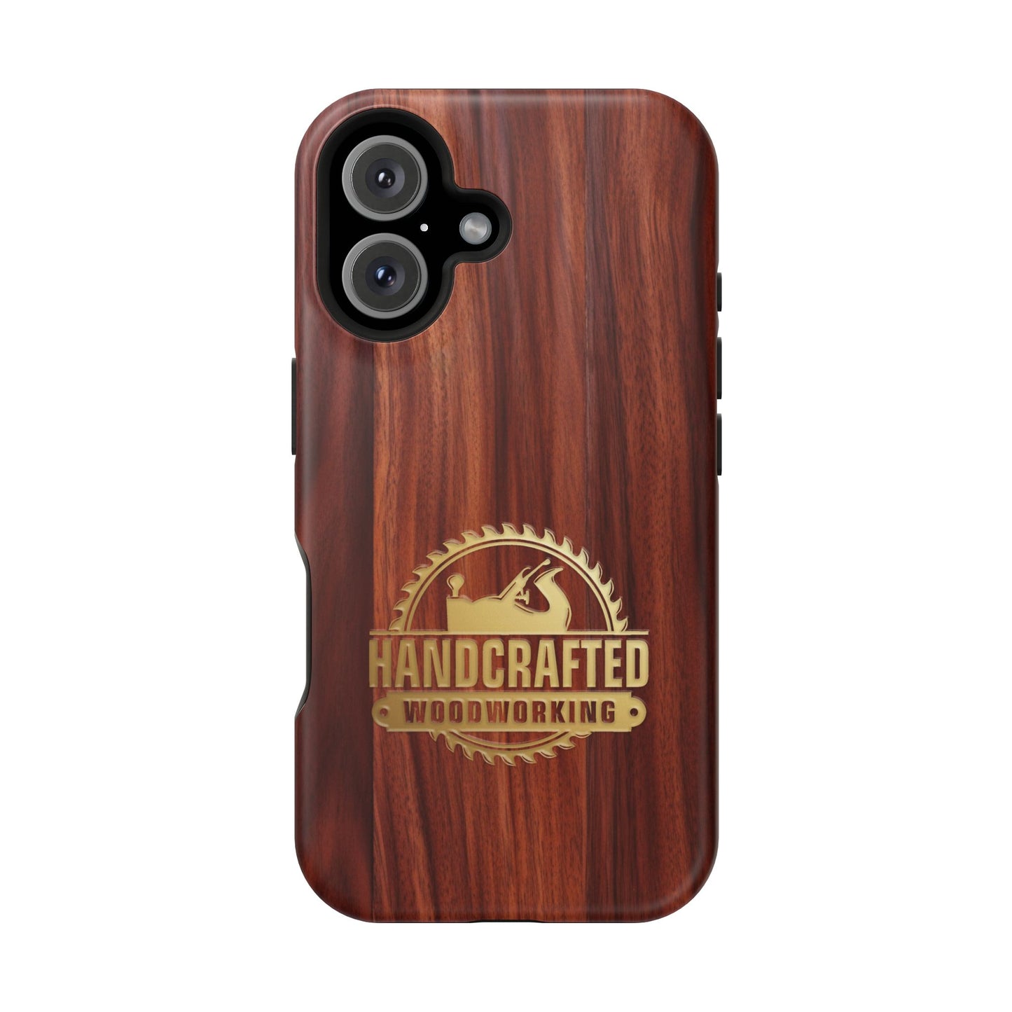 Woodworking Logo Magnetic iPhone Case