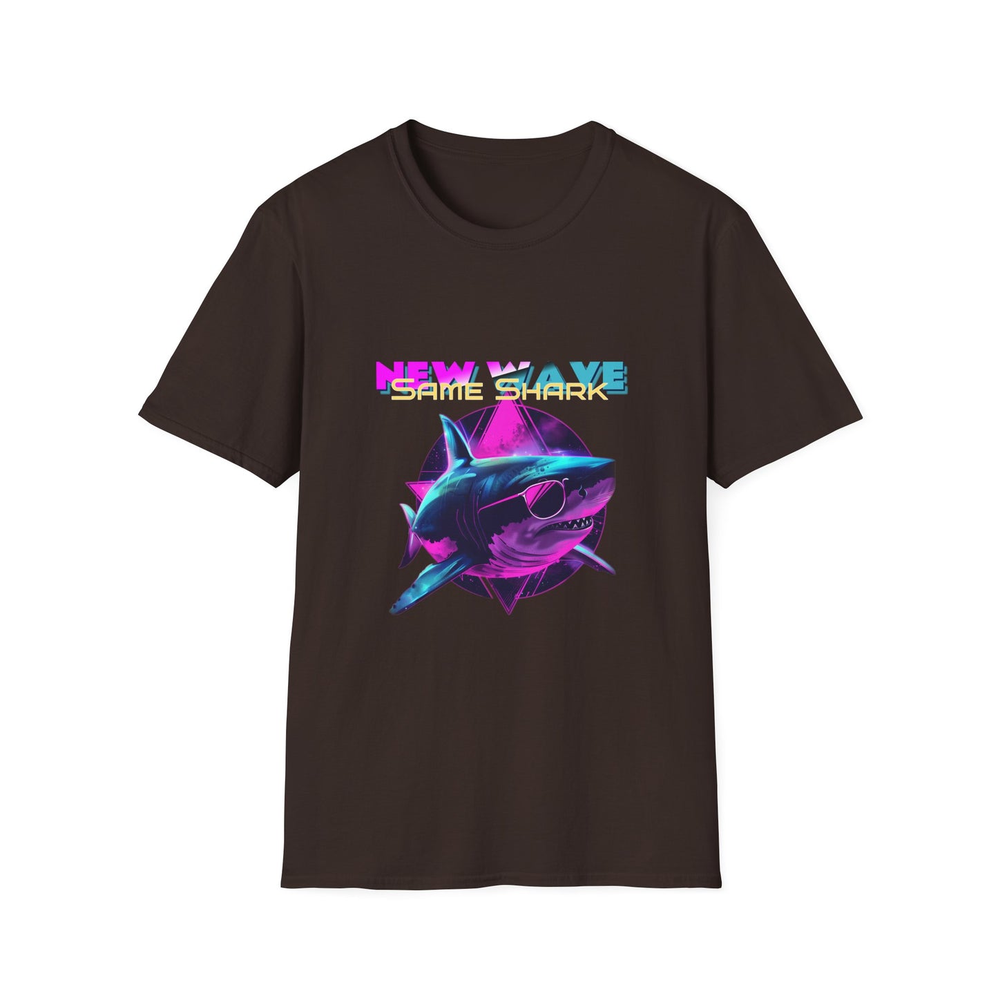 New Wave Same Shark Unisex Softstyle T-Shirt