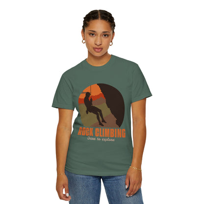 Rock Climbing Dare To Explore T-shirt
