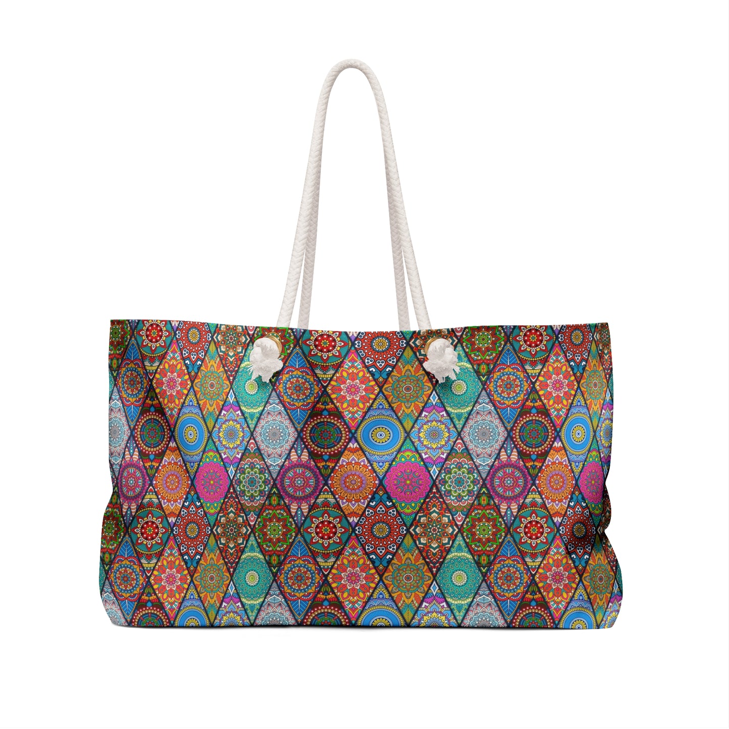 Mandala Argyle Weekender Bag