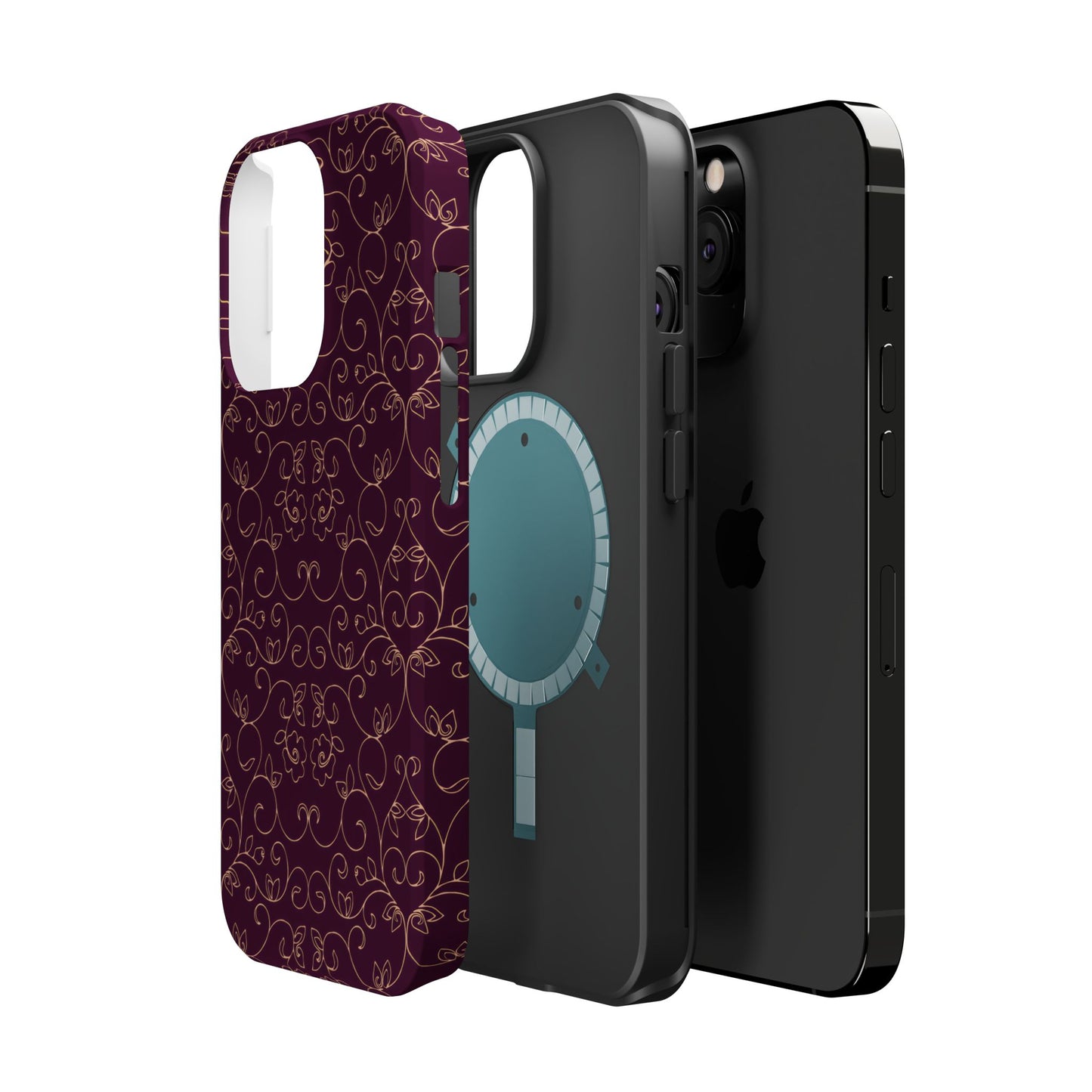 Luxury Serial Magnetic Phone Case, Royal