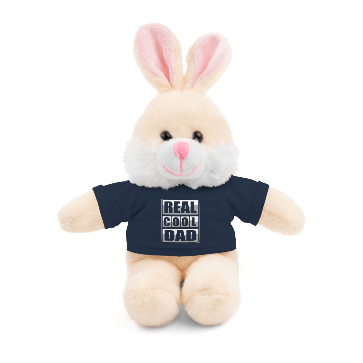 Stuffed Animal Toy with Tee - Real Cool Dad Cuddly Plush for Dads