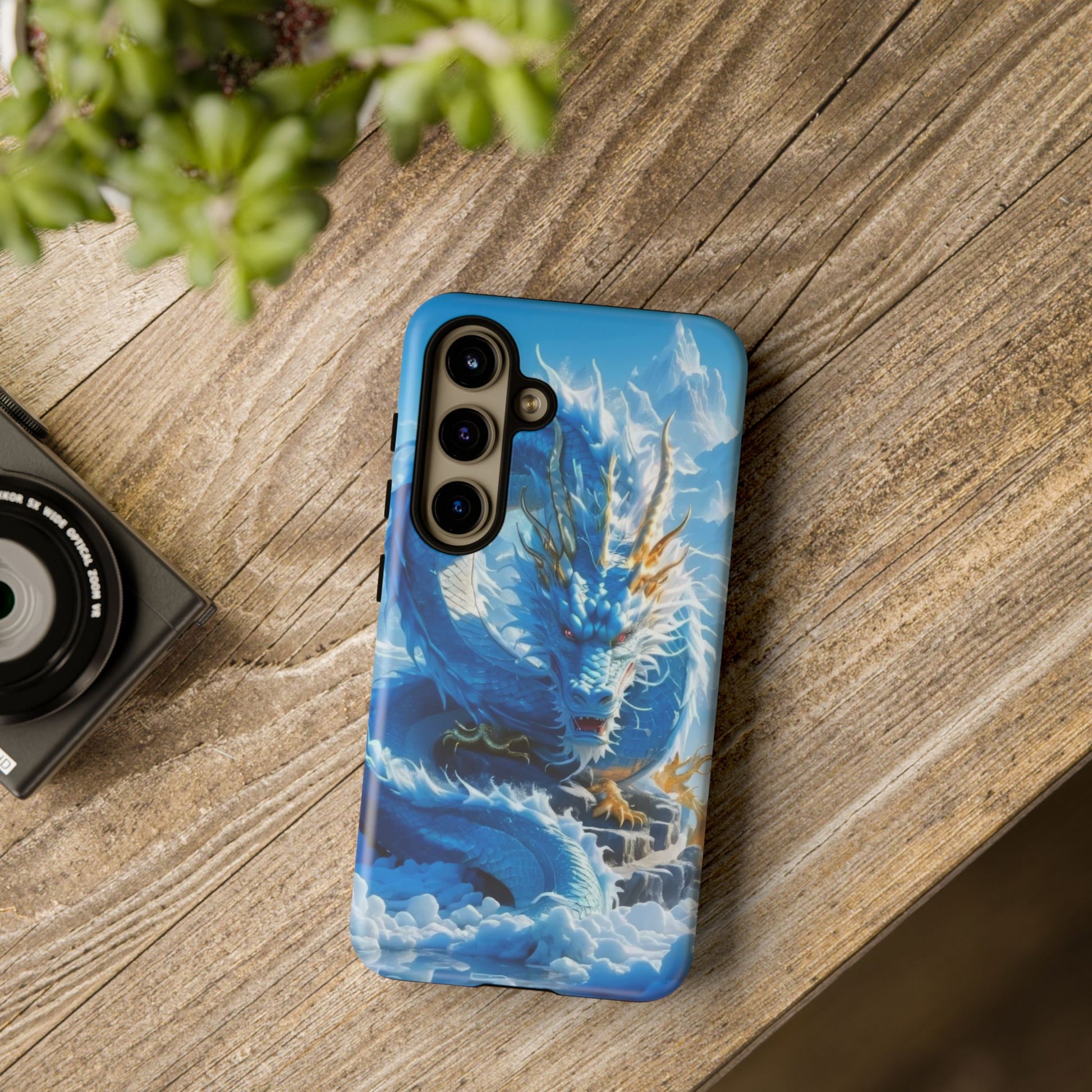 Ice Dragon Samsung Phone Case Fantasy Phone Cover