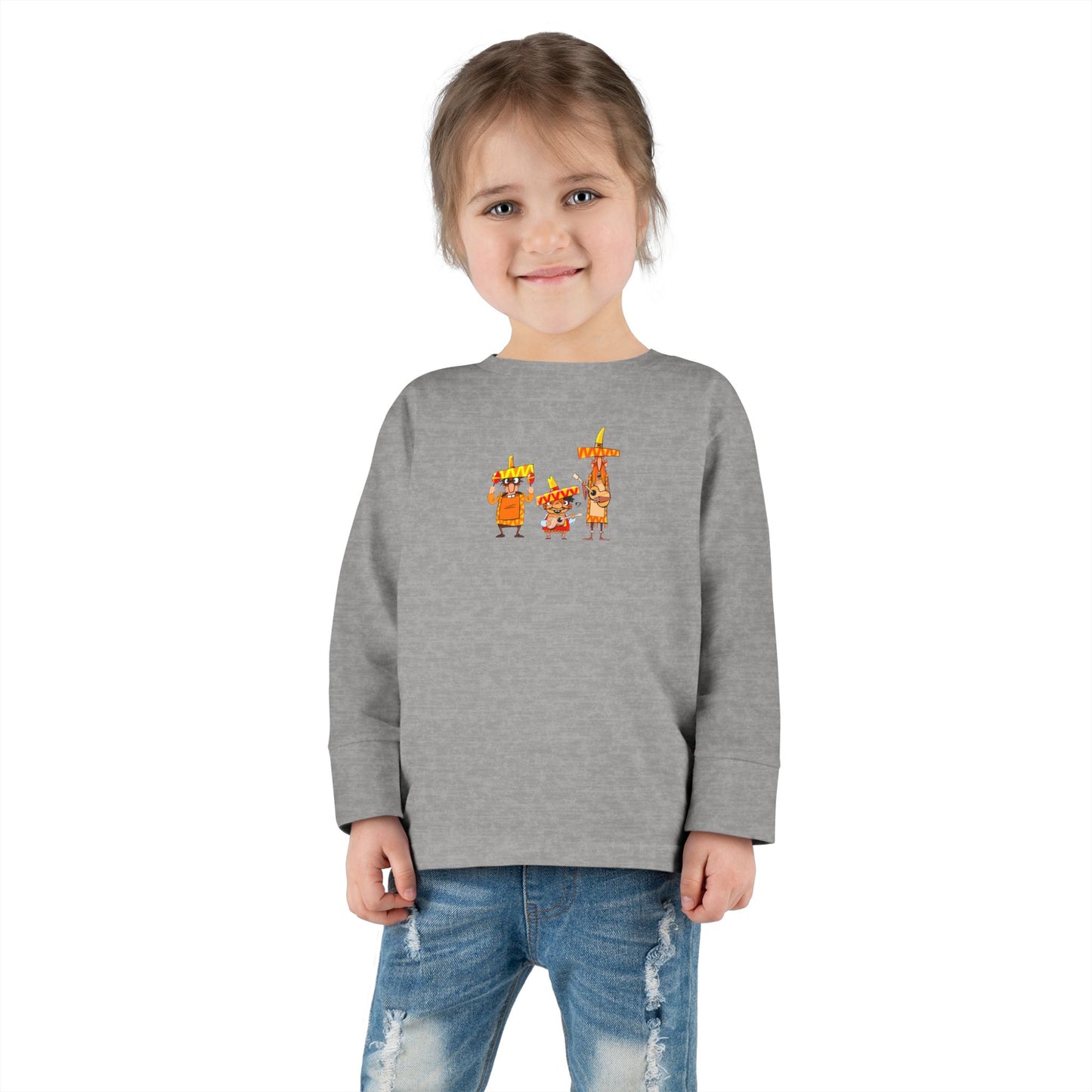 Mini Mariachi Toddler Long Sleeve Tee