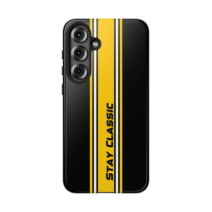 Stay Classic Tough Case – Minimalist Racing Design