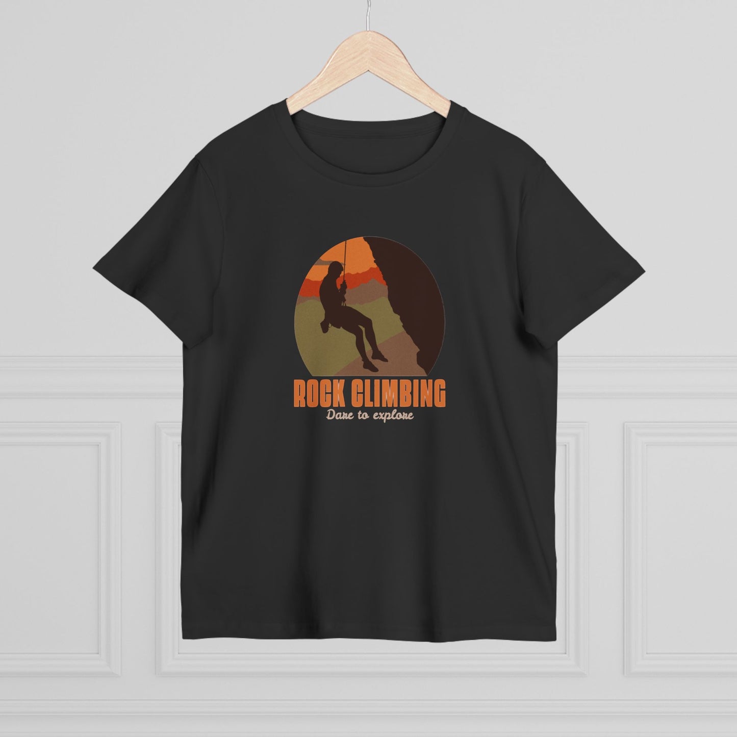 Rock Climbing Dare To Explore Women’s Maple Tee