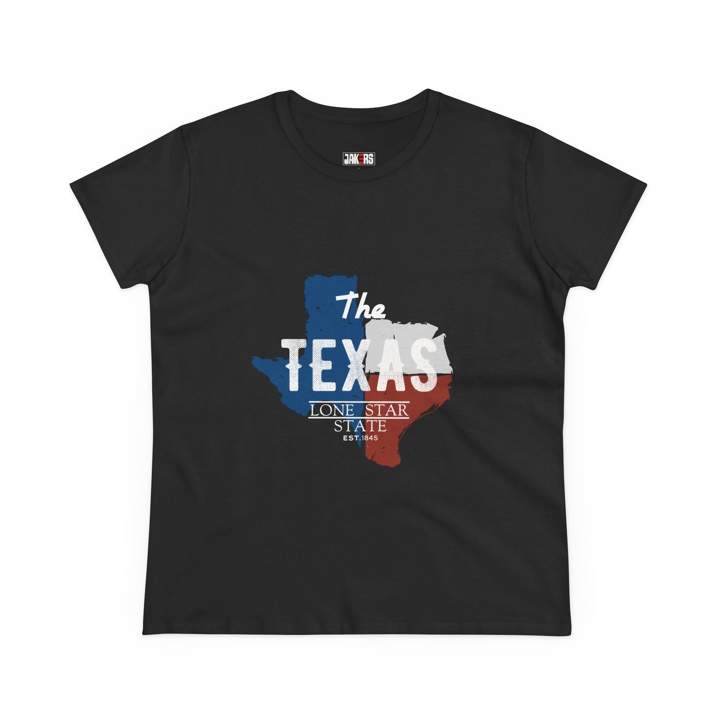 Texas Lone Star State Women's Midweight Cotton Tee