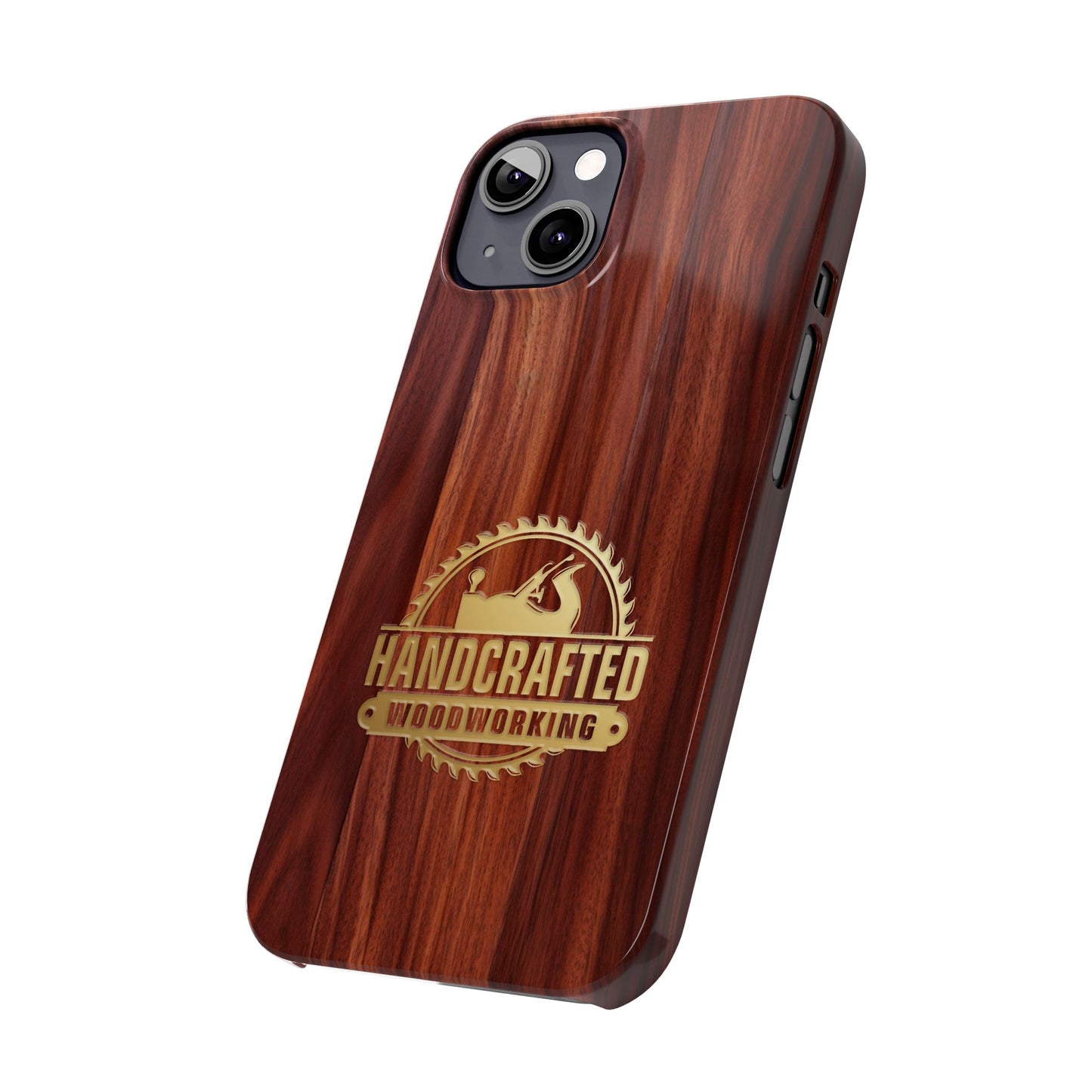 Woodworking Logo Slim Cases, iPhone