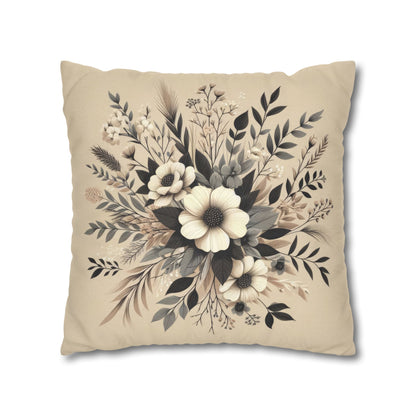 Autumn's Embrace Spun Polyester Square Pillowcase