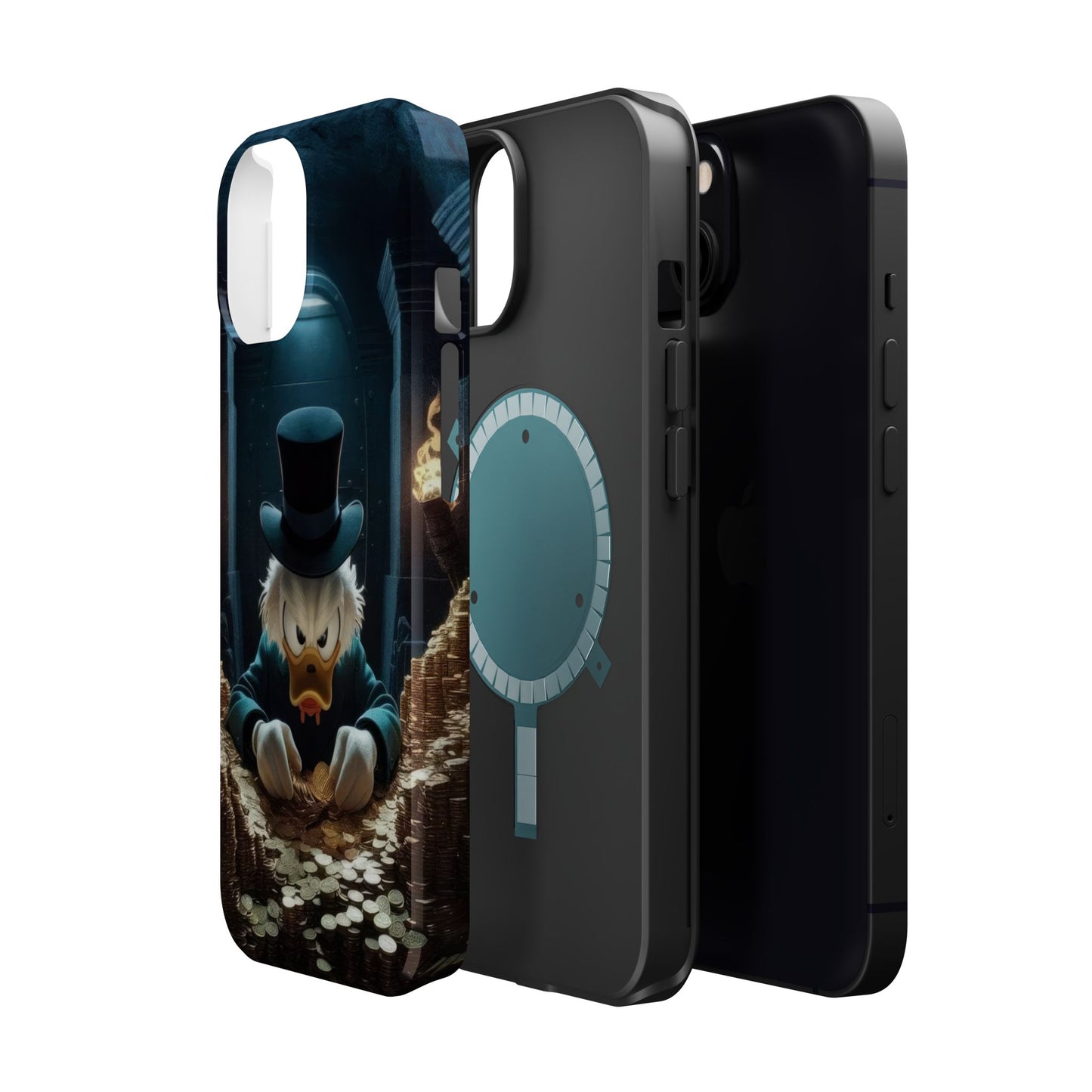 Magnetic Phone Case - Scrooge McDuck Design