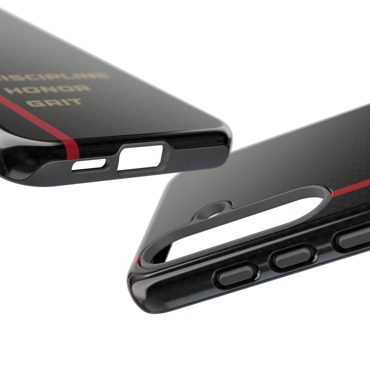 Discipline, Honor, Grit Impact-Resistant Phone Case