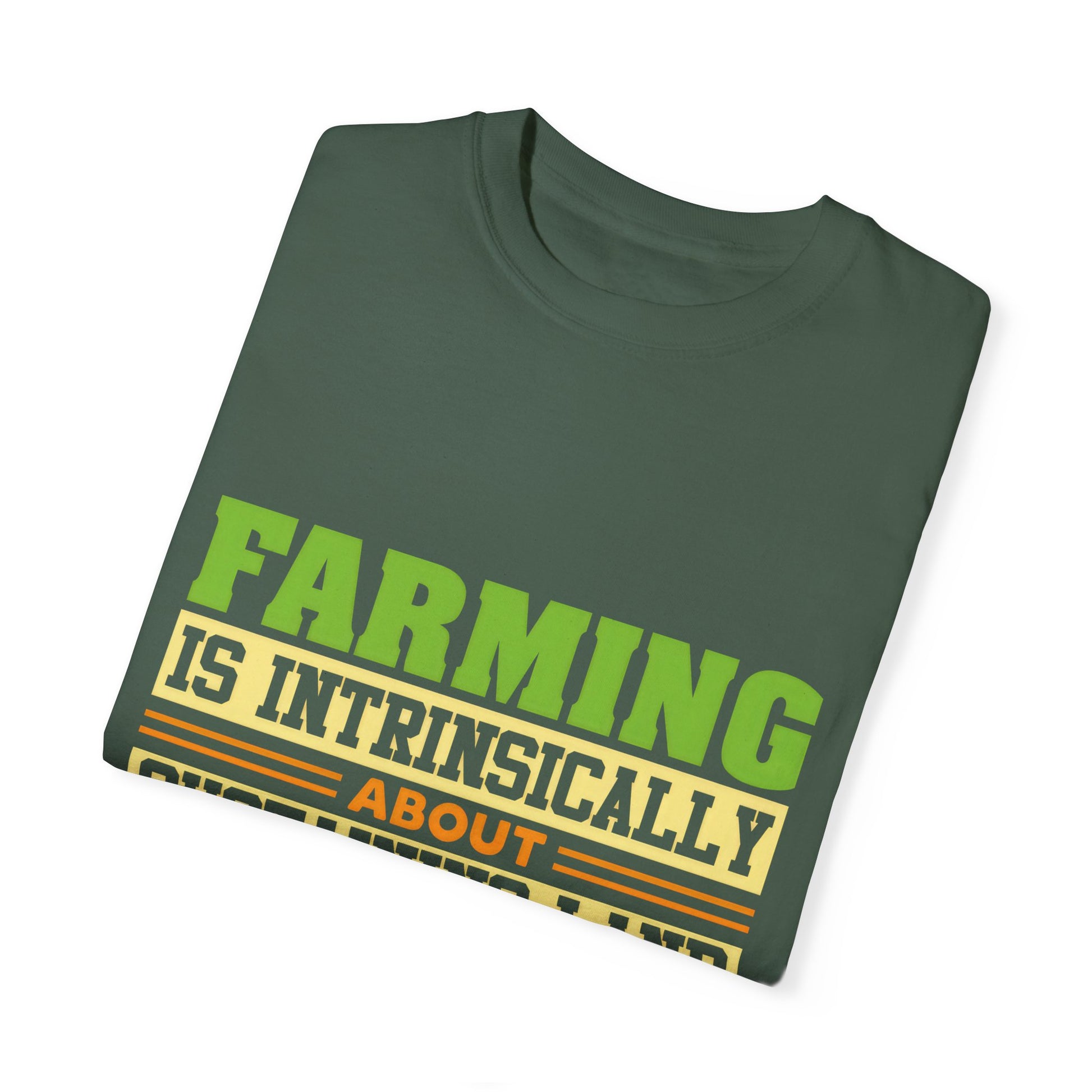 Farming Family Community T-Shirt - Unisex Garment-Dyed Tee
