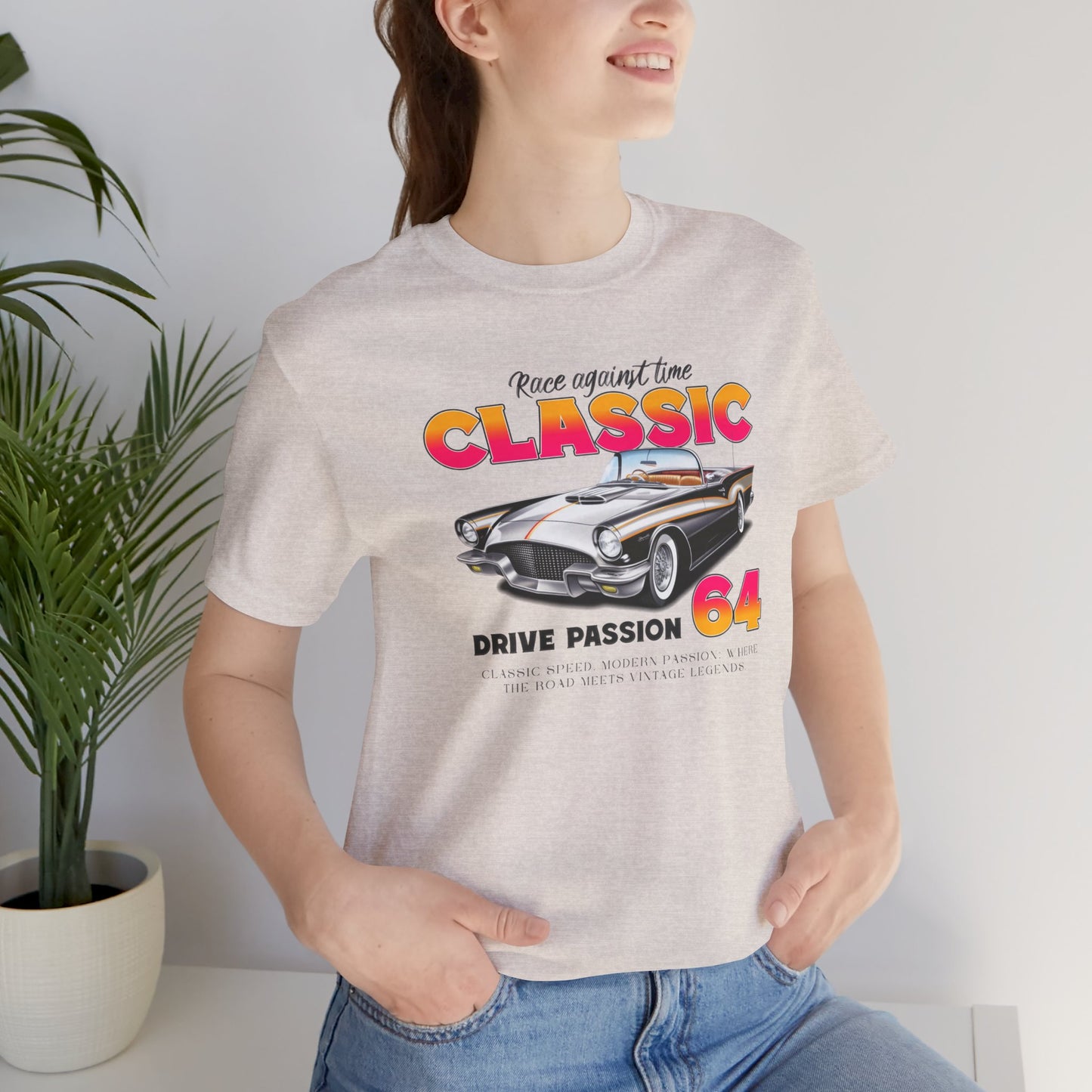 Race Against Time Classic  Unisex Jersey Short Sleeve Tee