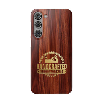 Woodworking Logo Slim Cases, Samsung