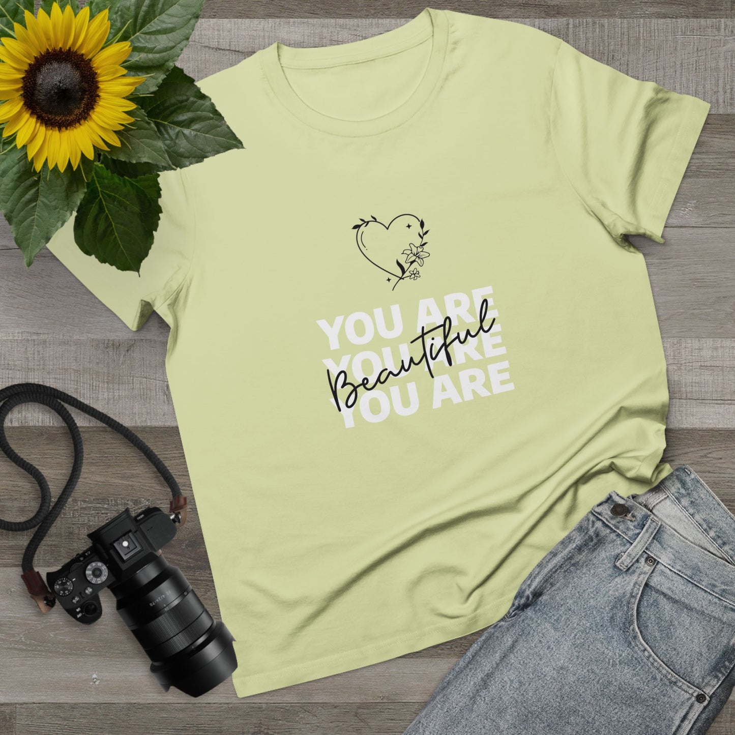 You Are Beautiful Women’s Maple Tee