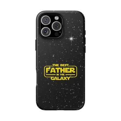 Galaxy-Themed iPhone Tough Case - Perfect Gift for the Best Father