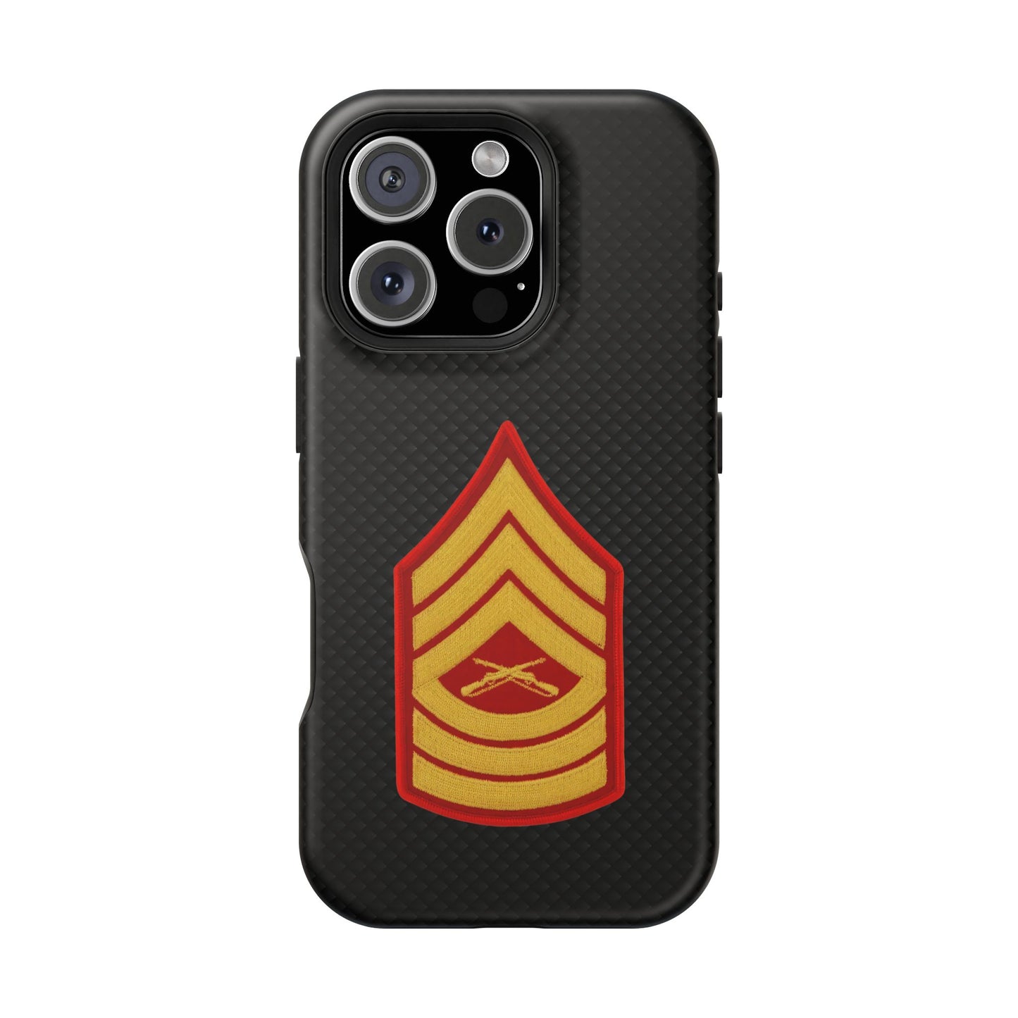 Rank Insignia Impact-Resistant Cases, Master Sergeant