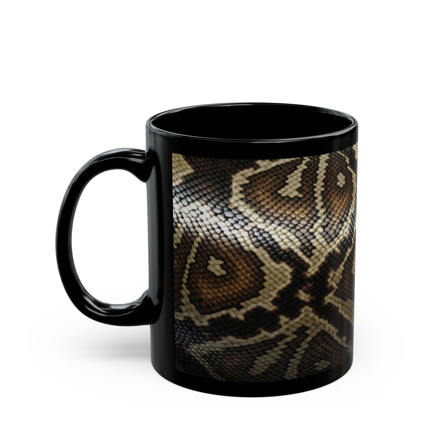 Serpent Sip Black Mug - 11oz, 15oz