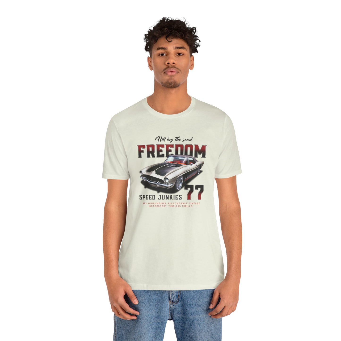 Hitting The Road Freedom Unisex Jersey Short Sleeve Tee