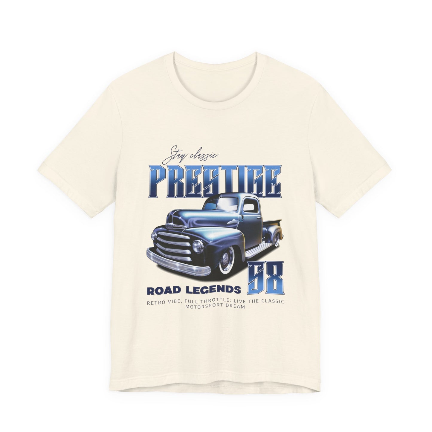 Camiseta de manga corta unisex Stay Classic Prestige Road Legends 