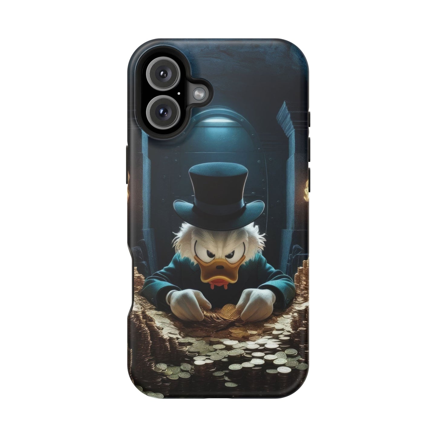 Magnetic Phone Case - Scrooge McDuck Design