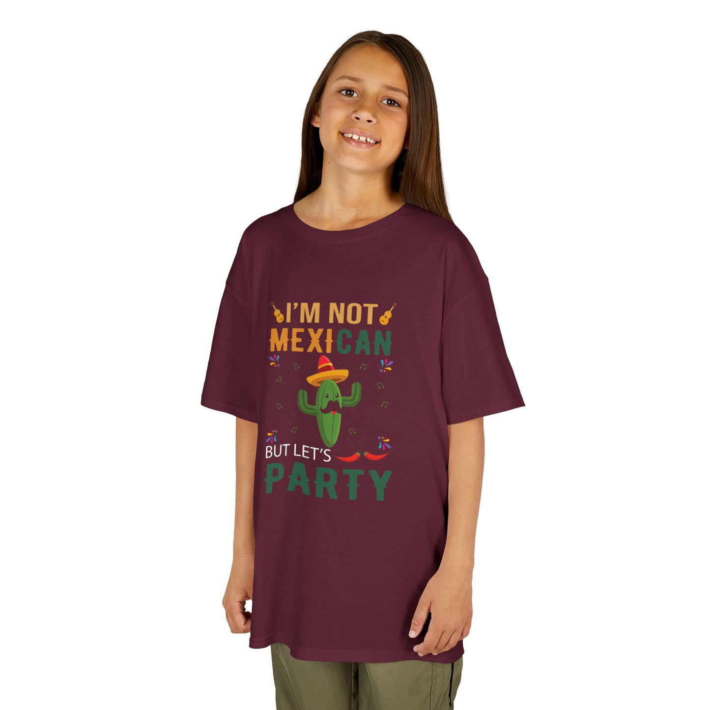 Kids Party Tee - I'm Not Mexican But Let's Party T-Shirt