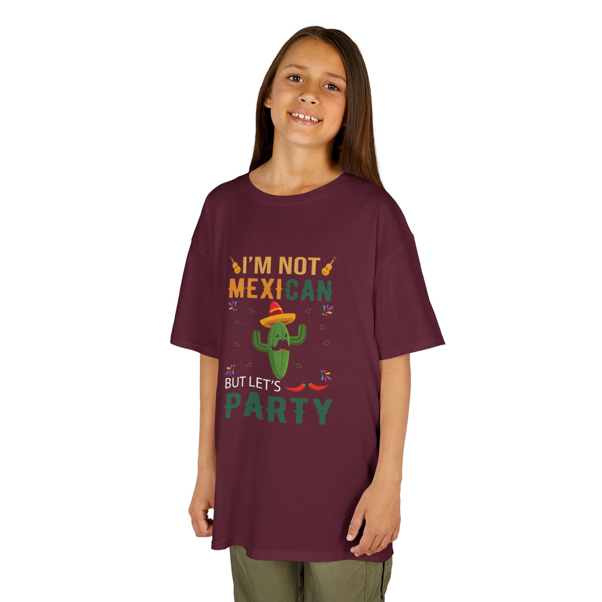 Kids Party Tee - I'm Not Mexican But Let's Party T-Shirt