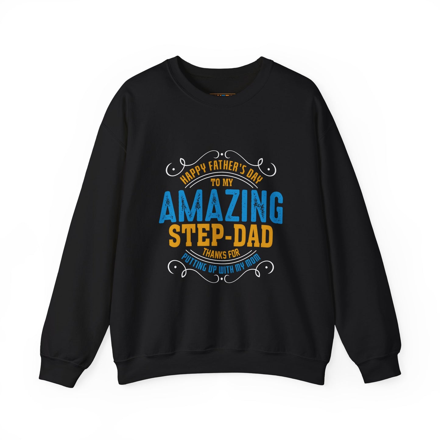 Amazing Step-Dad - Unisex Heavy Blend™ Crewneck Sweatshirt