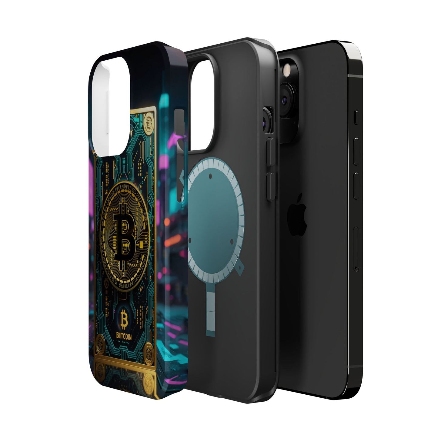 Bitcoin Magnetic Phone Case, Unique Phone Cover