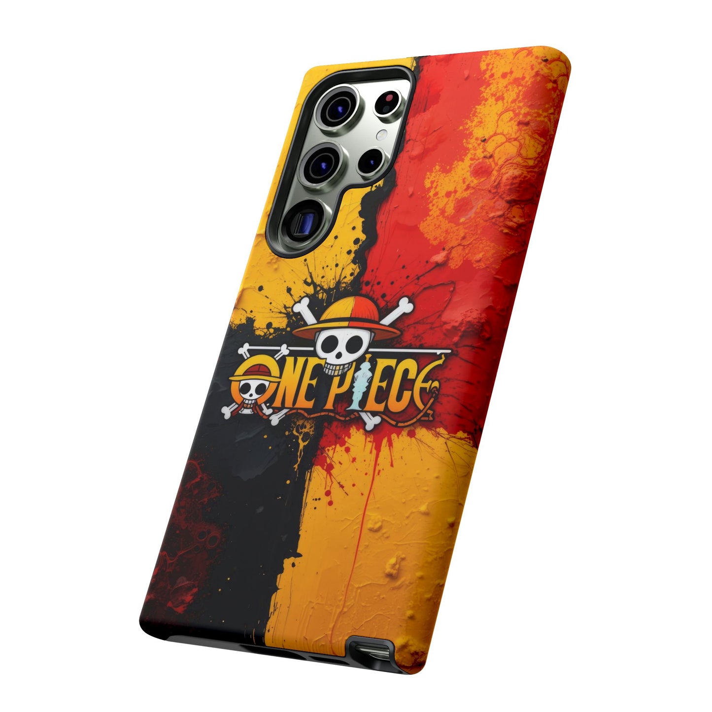 One Piece Samsung Tough Phone Case, Anime Vibrant Design