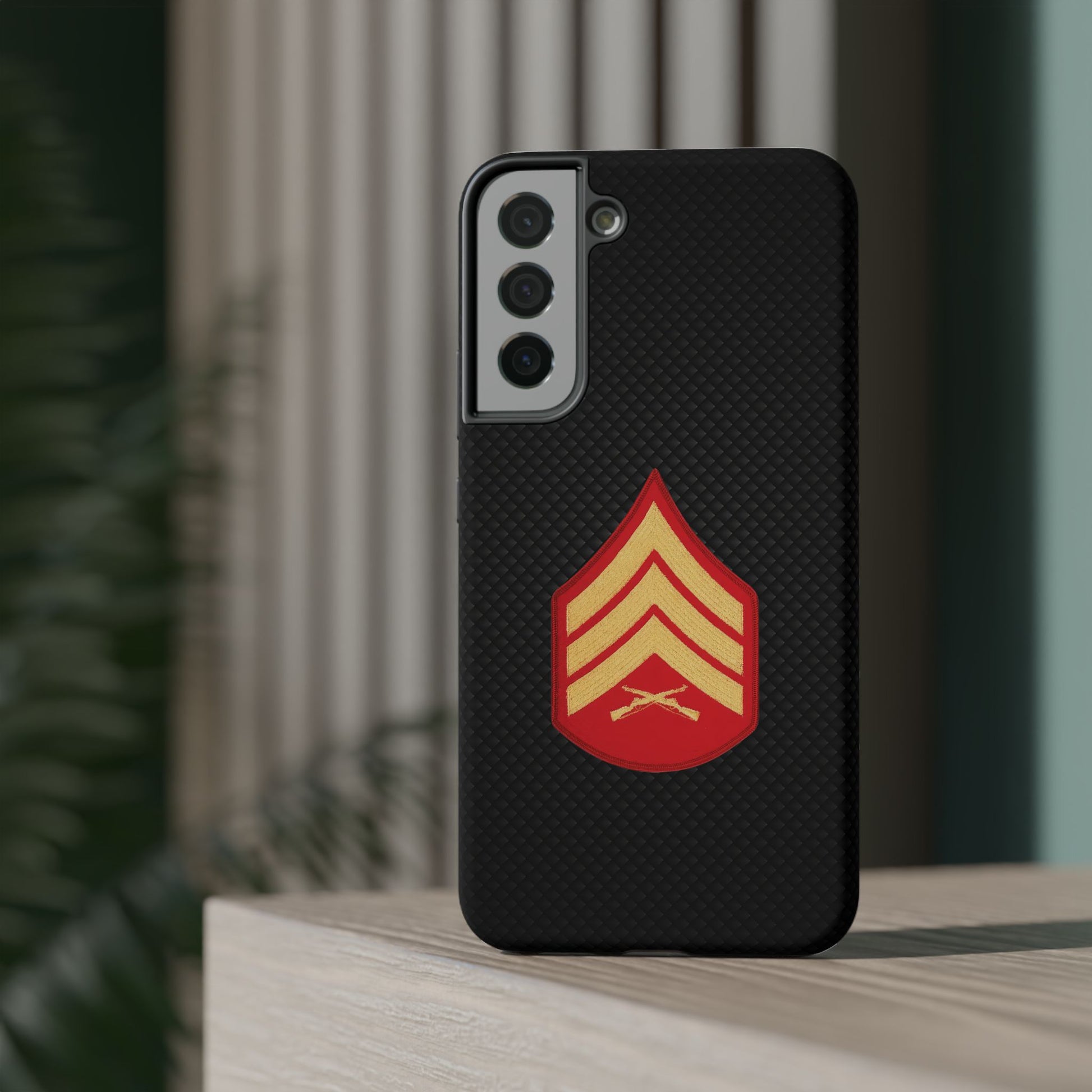 Rank Insignia Impact-Resistant Cases, Sergeant