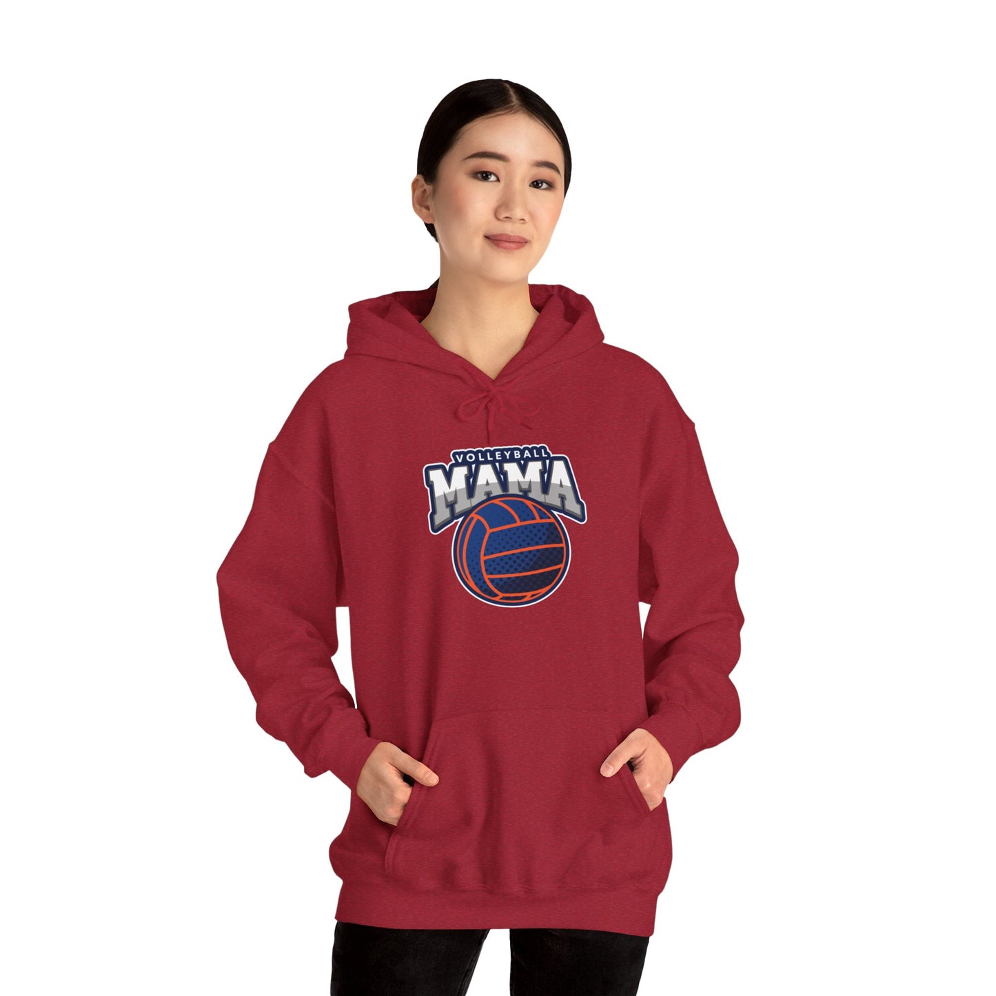 Volleyball Mama Unisex Heavy Blend™ Hooded Sweatshirt