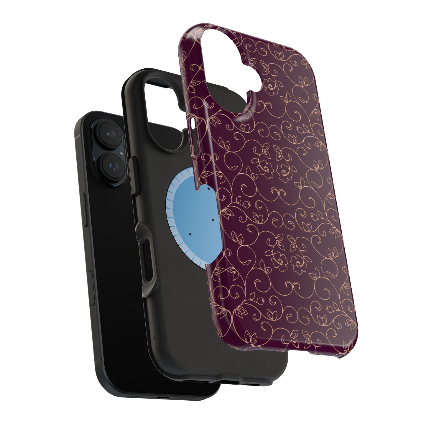 Luxury Serial Magnetic Phone Case, Royal