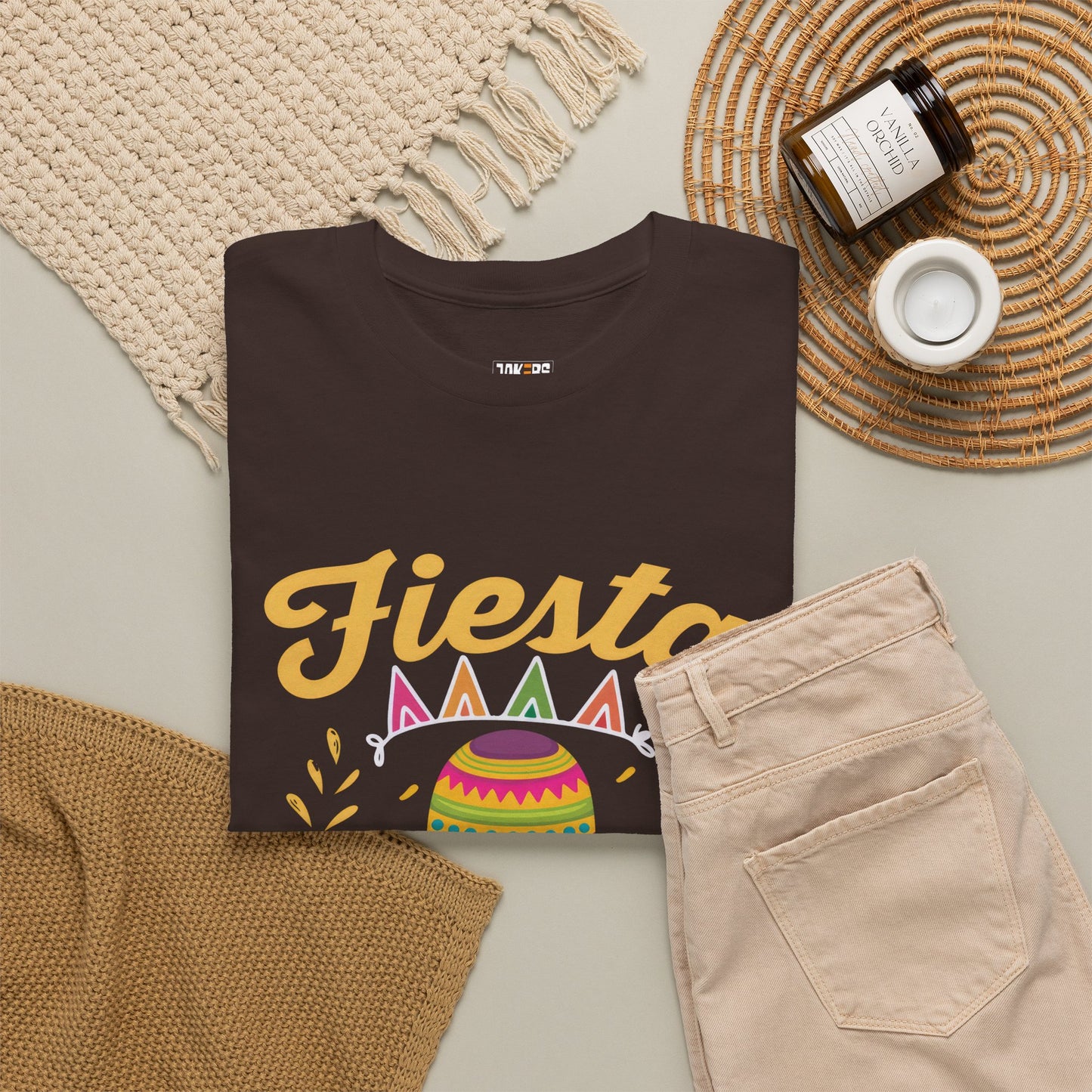 Fiesta Unisex Heavy Cotton Tee - Celebrate Like There's No Mañana