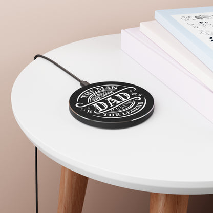Dad Legend 10W Qi Certified Fast Wireless Charging Pad