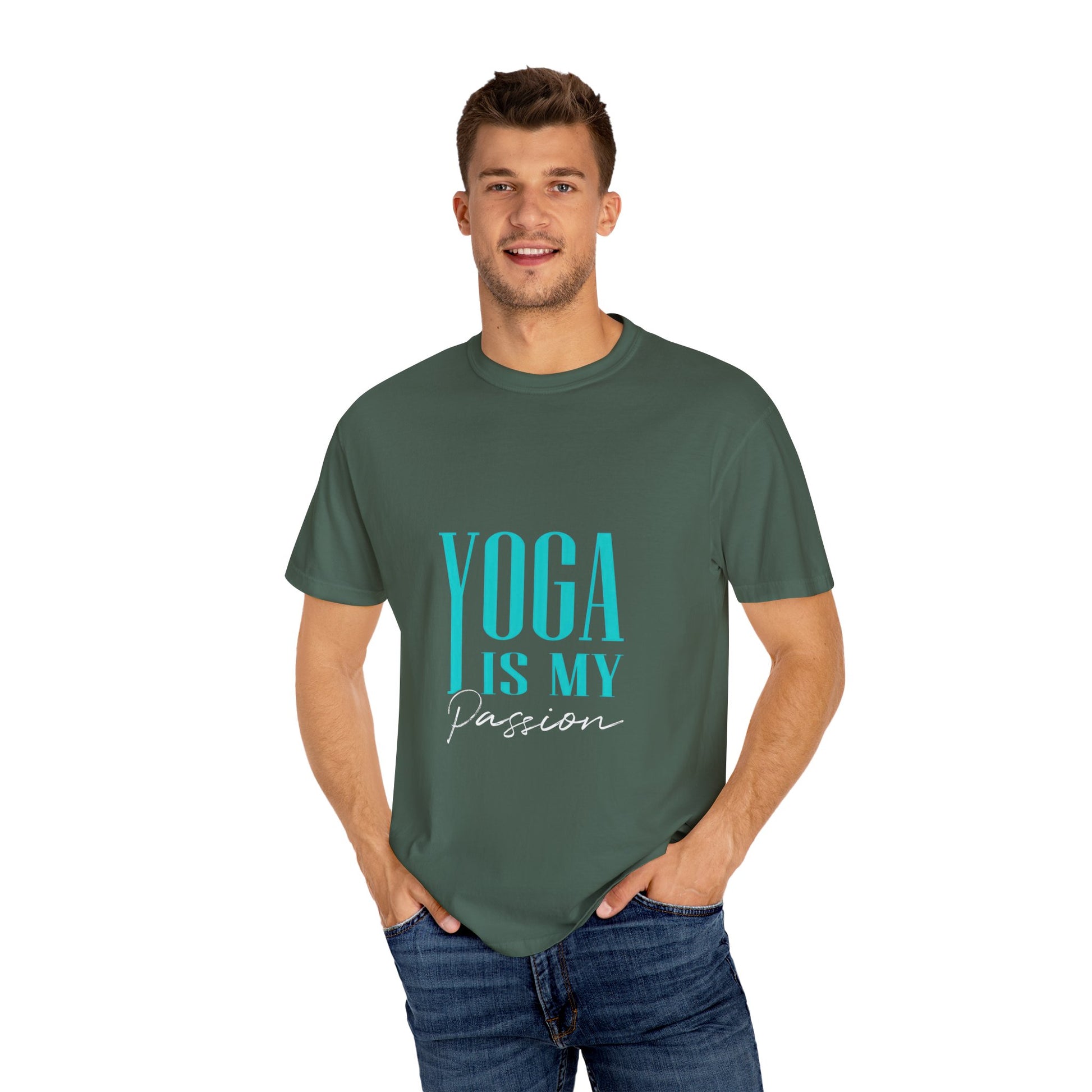 Yoga Is My Passion Unisex Garment-Dyed T-Shirt