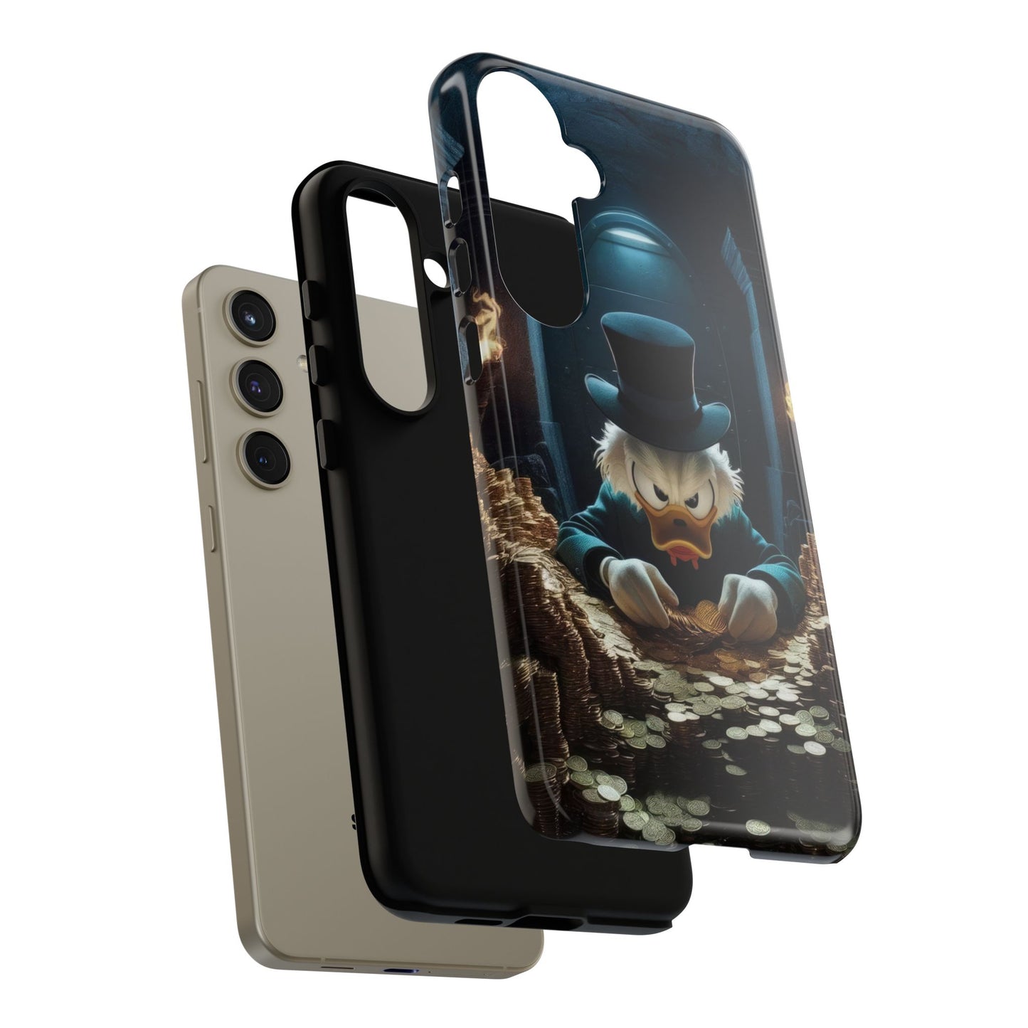 Scrooge McDuck Samsung Phone Case for Cartoon Lovers